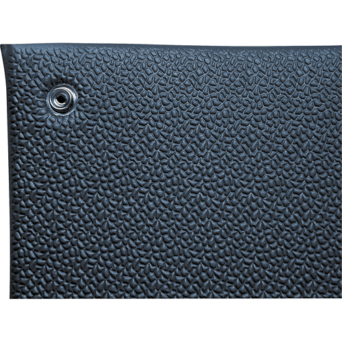 Tapis Comfort-King antistatique, 6' la x 60' lo x 3/8" &eacute;p, Rugueux, Bleu Nuna Depot Inc.