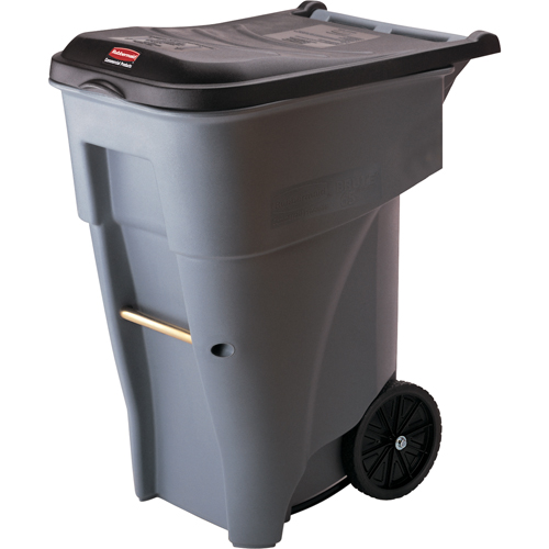 Brute&reg; Roll Out Containers, Polyethylene, 65 US gal. Nuna Depot Inc.