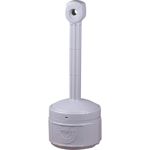 Smokers Cease-Fire&reg; Cigarette Butt Receptacle, Free-Standing, Plastic, 1 US gal. Capacity, 30" Height Nuna Depot Inc.