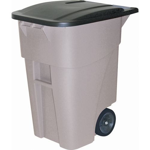 Brute&reg; Roll Out Containers, Plastic, 50 US gal. Nuna Depot Inc.