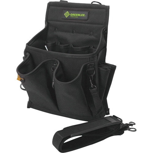 Tool Bag, Nylon, 20 Pockets, Black Nuna Depot Inc.