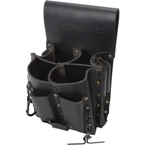 Poche pour ceinture porte-outils, Porte-outil multiple, Cuir, 8 Poches Nuna Depot Inc.