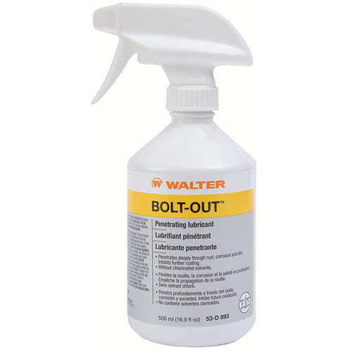 Pulv&eacute;risateur &agrave; main reremplissable vide pour BOLT-OUT, Ronde, 500 ml, Plastique Nuna Depot Inc.