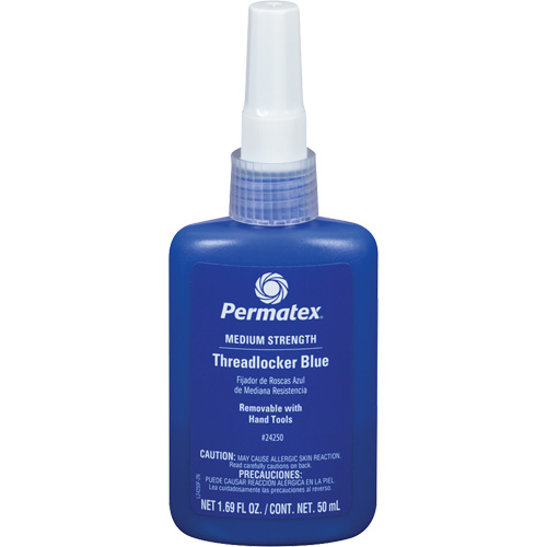 Adh&eacute;sif frein-filet &agrave; adh&eacute;rence amovible, Bleu, Moyen, 50 ml, Bouteille Nuna Depot Inc.