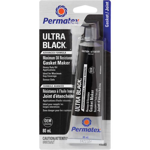 Ultra Black&reg; Gasket Maker, Tube, Black Nuna Depot Inc.