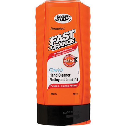 Nettoyant &agrave; mains, Pierre ponce, 443 ml, Bouteille, Orange Nuna Depot Inc.