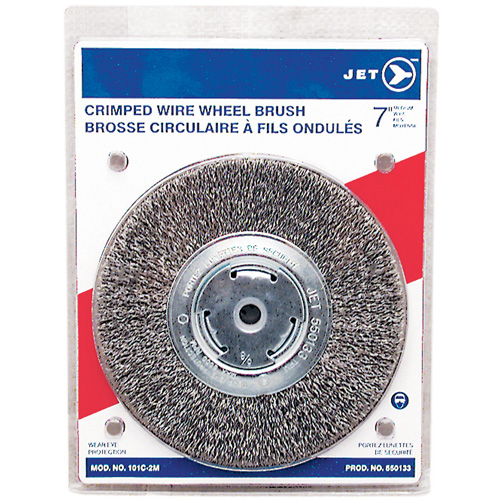 Disque &agrave; fils cr&ecirc;p&eacute;s, 7" dia., Fils 0,014", Arbre 1/2" - 2" Nuna Depot Inc.