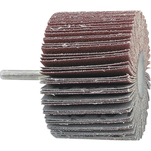 Disque &agrave; lamelles mont&eacute; sur mandrin, Grain A60, 2-1/2" x 1" x 1/4" Nuna Depot Inc.