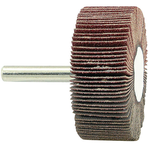 Shaft Mounted Flapwheel, 80 Grit, 2" x 3/4" x 1/4" Nuna Depot Inc.