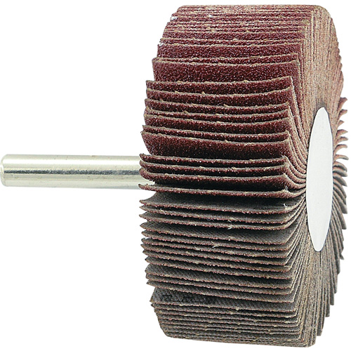 Disque &agrave; lamelles mont&eacute;, Grain 80, 2-1/2" x 1" x 1/4" Nuna Depot Inc.