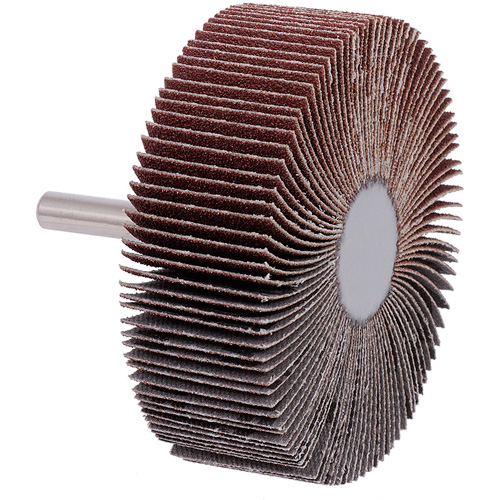 Roue &agrave; lamelles mont&eacute;e sur tige, Grain 60, 3" x 1" x 1/4" Nuna Depot Inc.