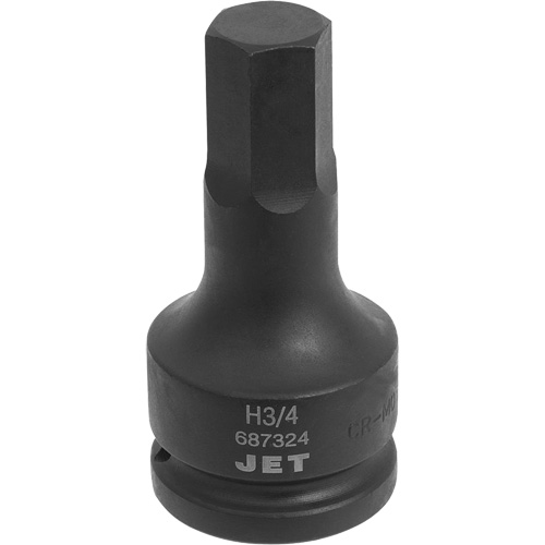 Impact Bit Socket, Hex, 3/4" x 3/4" Drive Nuna Depot Inc.