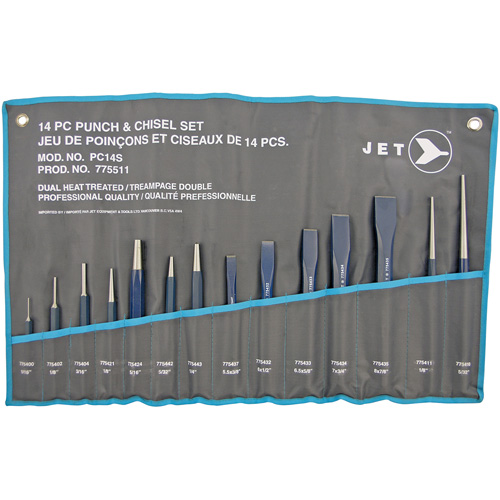 Punch & Chisel Set, 14 Pieces Nuna Depot Inc.