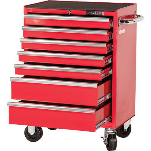 PRC2707 Pro Series Roller Cabinet, 7 Drawers, 27" W x 16" D x Red Nuna Depot Inc.