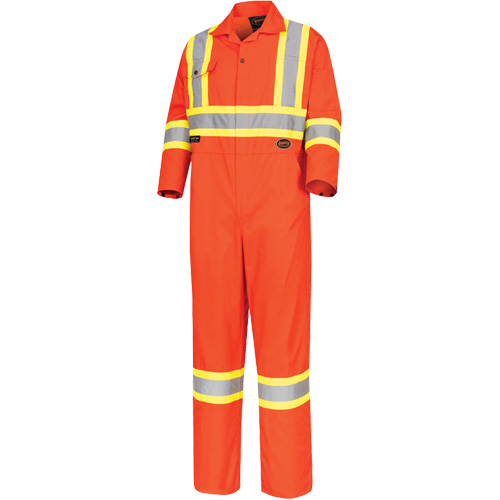 5514 Combinaison de s&eacute;curit&eacute; haute visibilit&eacute;, 36, Orange haute visibilit&eacute; Nuna Depot Inc.