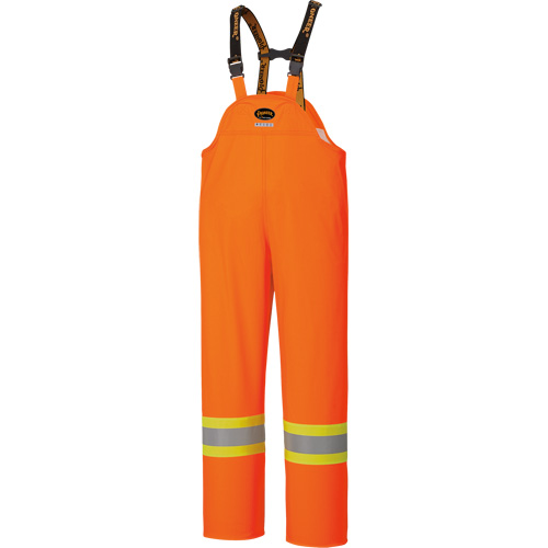 5893 Salopette FR imperm&eacute;able haute visibilit&eacute;, Grand, Orange haute visibilit&eacute; Nuna Depot Inc.