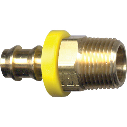 Grip-Tite Hose Barb Fitting, Brass, 3/8" x 3/8" Nuna Depot Inc.