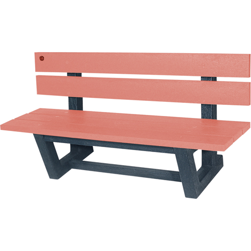 Bancs de parc d'ext&eacute;rieur, Plastique recycl&eacute;, 60" lo x 22-13/16" la x 29-13/16" h, S&eacute;quoia Nuna Depot Inc.