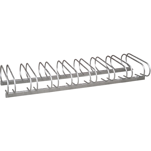 Support pour bicyclettes Style, Acier galvanis&eacute;, 8 bicyclettes Nuna Depot Inc.