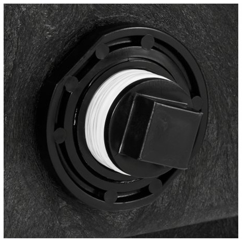 Stock Tank, 31" D x 53" W x 25-1/8" H, 800 lbs. Capacity, Black Nuna Depot Inc.