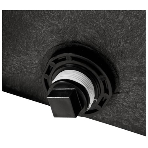 Stock Tank, 39" D x 58" W x 25" H, 1200 lbs. Capacity, Black Nuna Depot Inc.