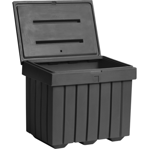 Economy Salt Sand Storage Container, 32" x 23" x 27-1/2", 10 cu. Ft., Grey Nuna Depot Inc.
