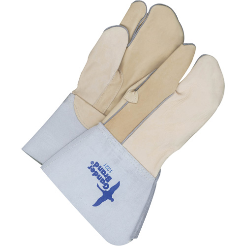 One-Finger Leather Mitts, Grain Cowhide, Size 11 Nuna Depot Inc.