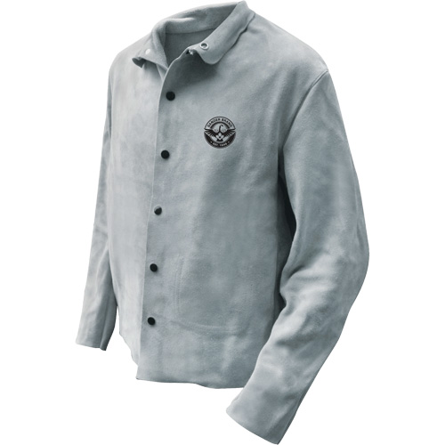 Veste de soudeur, Cuir, 2T-Grand, Gris Nuna Depot Inc.