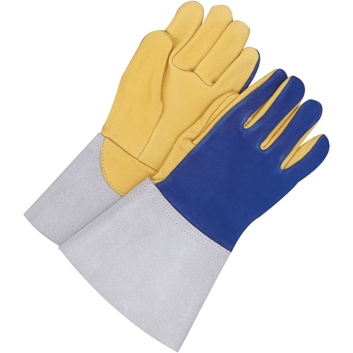 TIG Welder Gloves with 5.5" Cuff, Grain Deerskin, Size 10 Nuna Depot Inc.