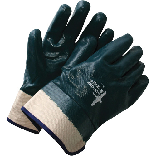 Gants enduits Deny avec poignet de s&eacute;curit&eacute;, Taille unique, R&ecirc;vetement Nitrile, Enveloppe en Coton Nuna Depot Inc.