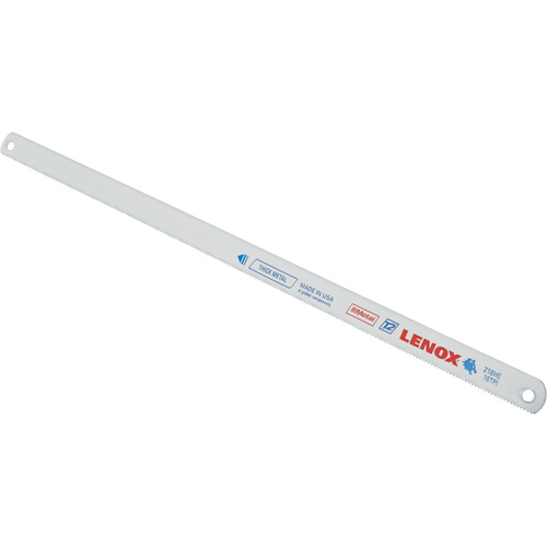 Lames de scie &agrave; m&eacute;taux, Bim&eacute;tal, 12" lo, 18 dents par pouce Nuna Depot Inc.