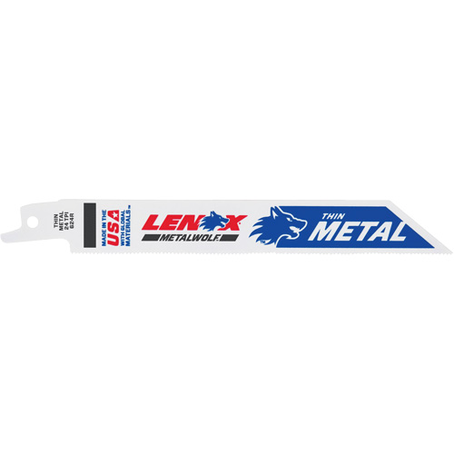 Lame de scie alternative, Bim&eacute;tal, 24 Dents par pouce, 6" lo x 3/4" la Nuna Depot Inc.