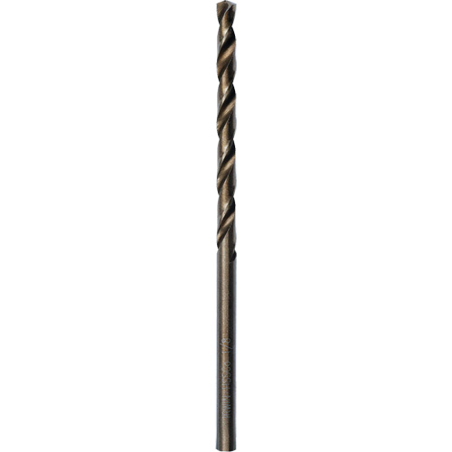 Foret court &agrave; usage intensif, Acier rapide au cobalt, 1/8", 2-3/4" lo, 1-5/8" Cannelure, 135° Angle Nuna Depot Inc.