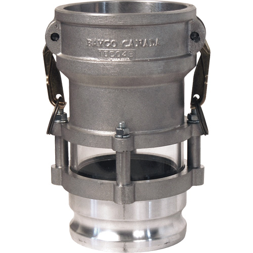Cam & Groove In-Line Sight Glass Coupler x Adapter Nuna Depot Inc.