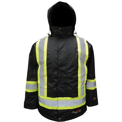 Journeyman Insulated Parka, 3X-Large, Black Nuna Depot Inc.