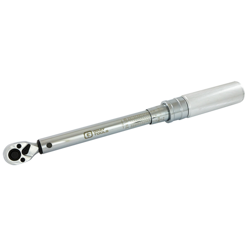 Micro-Adjustable Torque Wrench, Click, 3/8" Square Drive, 30 - 250 in-lbs. Nuna Depot Inc.