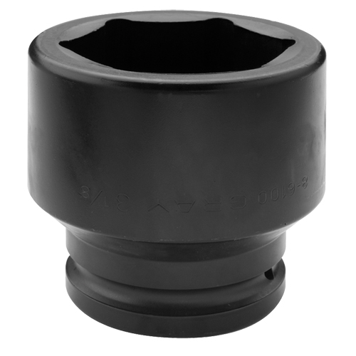 Socket, Impact, 3-1/8", 1-1/2" Drive, 6 Points Nuna Depot Inc.