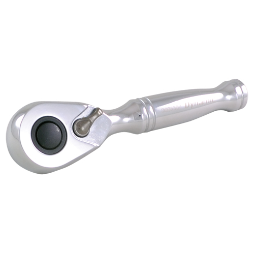 Stubby Quick-Release Ratchet Wrench, 3/8" Drive, Plain Handle Nuna Depot Inc.