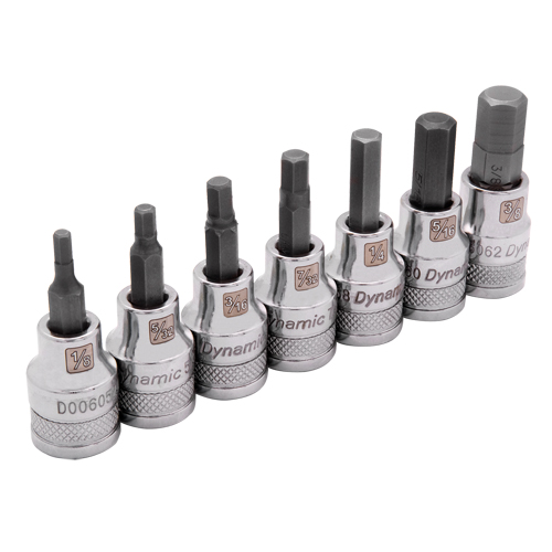 Standard SAE Socket Set, 7 Pcs Nuna Depot Inc.