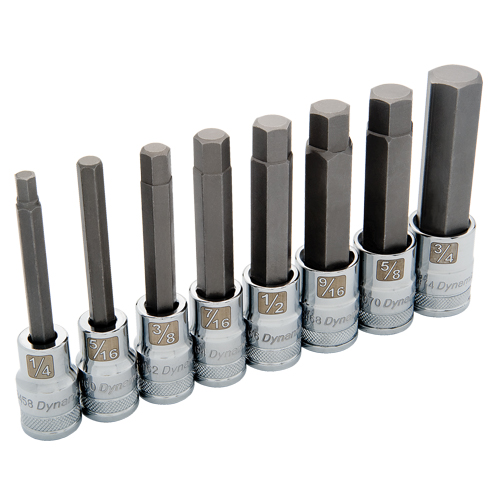 Long SAE Socket Set, 8 Pcs Nuna Depot Inc.