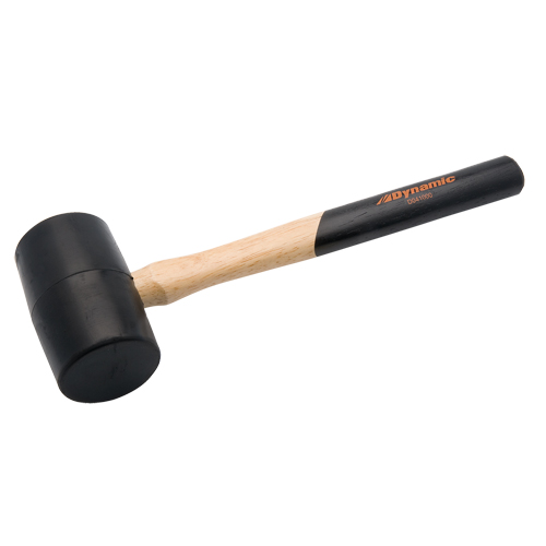 Rubber Mallet, 1.5 lbs., Wood Handle, 13" L Nuna Depot Inc.