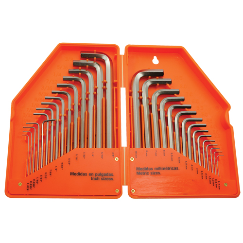 Hex Key Set, 30 Pcs., Metric & Imperial Nuna Depot Inc.