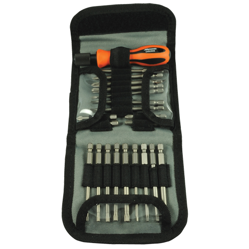 Multibit Screwdriver, 6-1/2" L, Cushion Grip Handle Nuna Depot Inc.