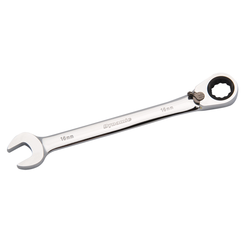 Reversible Combination Ratcheting Wrench, 12 Point, 8mm, Chrome Finish Nuna Depot Inc.