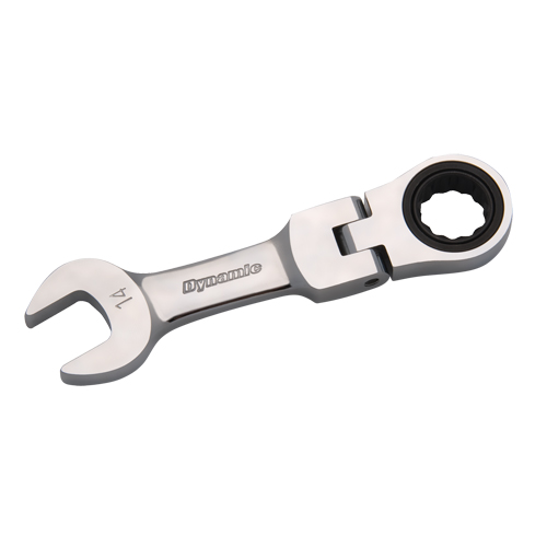 Metric Stubby Flex-Head Ratcheting Wrench Nuna Depot Inc.