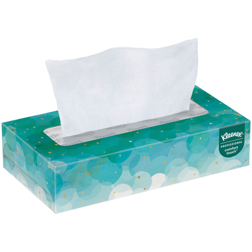 Papier-mouchoir Kleenex, 2 pli, 7,8" lo x 8,3" la, 100 feuilles/boîte Nuna Depot Inc.
