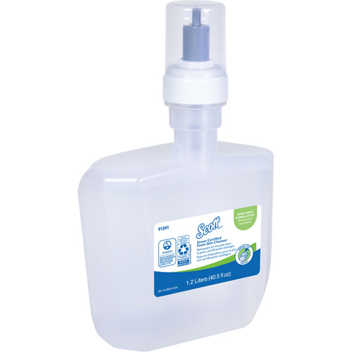 Nettoyant pour la peau certifi&eacute; &eacute;cologique Essential de Scott, Mousse, 1,2 L, Sans parfum Nuna Depot Inc.