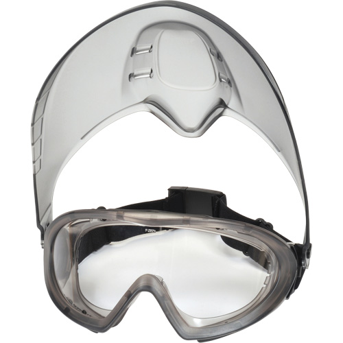 Lunettes de s&eacute;curit&eacute; Capstone Shield avec &eacute;cran facial amovible, Lentille Transparent, Antibu&eacute;e, Ventilation Directe/Ferm&eacute; Nuna Depot Inc.