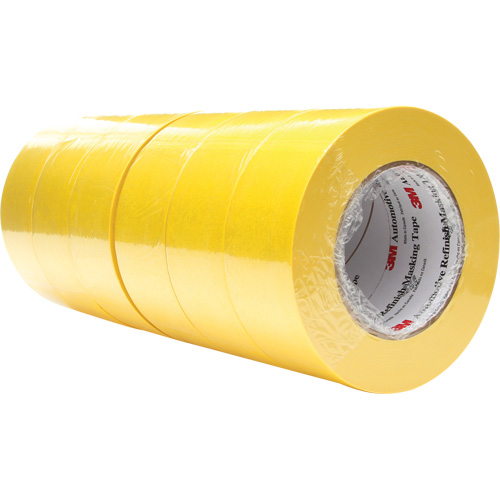 Automotive Refinish Masking Tape 388N, 48 mm (2") x 55 m (180'), Yellow Nuna Depot Inc.