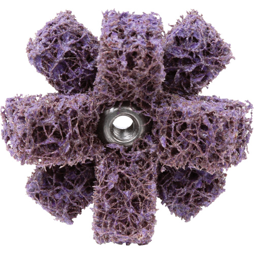 Croix de lustrage BF-XB Scotch-Brite, 1-1/2" dia., Grain Moyen, Oxyde d'aluminium Nuna Depot Inc.